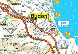 Casa Budoni - Lage